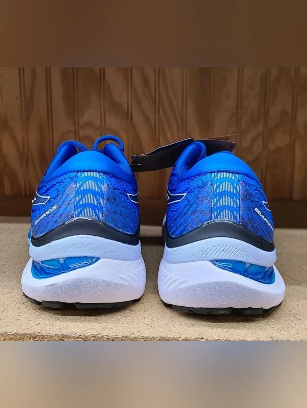 Asics GEL-KAYANO 29 Men's Running Shoes Electric Blue/White Sz 7.5 US